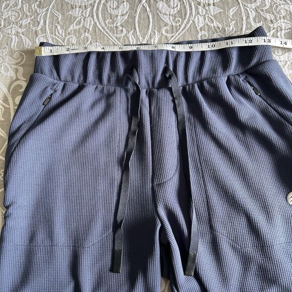 Solaris Jogger Men Size S Blue Zip Slash Pockets Elastic Waist Activewear Comfy - Picture 5 of 11